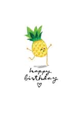 pineapple fruit Birthday Card 4933 created by Odd Socks