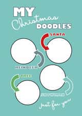 Illustration Modern Christmas Card 32101 created by Jodie Gaul & Co