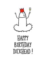 cock penis Birthday Card 32388 created by Adam Regester