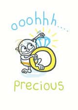 Golem inspired engagement card created by Doodlesworth