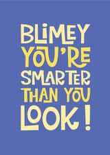 Funny Exam Results Card created by Poppy Lane