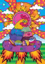 chickens animals Card 27343 created by Manic Minotaur