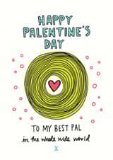 Happy Palentine's Day Best Pal Card created by Angela Chick