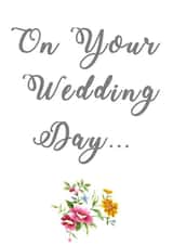 wedding day Card 29371 created by Heidi Wright