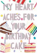 birthday cake Card 33710 created by Miss Bespoke Papercuts