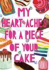 cake valentinescake Card 33711 created by Miss Bespoke Papercuts