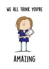 birthday matron Card 29045 created by Sam Williamson