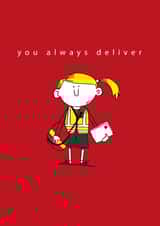 postwomen postman New Job Card 6839 created by Sam Williamson