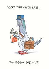 late belated Birthday Card 9532 created by Cardinky