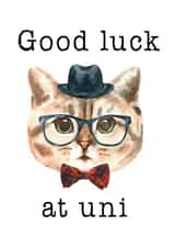 uni university Good Luck Card 10867 created by Emma M. Ezzie