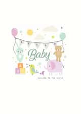 hello welcome New Baby Card 11322 created by ERPdesign