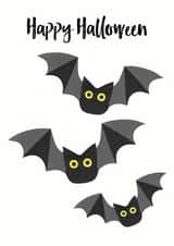 bat halloween Just because Card 32946 created by Chameleon and Co