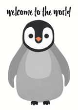 welcome world New Baby Card 32949 created by Chameleon and Co