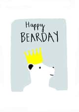 bear Male Birthday Card 25079 created by Just like Sophie