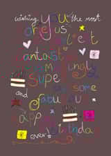 birthday happybirthday Card 33895 created by Hello You