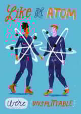 science atom Anniversary Card 27816 created by Last Week