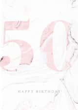 50 50th Birthday Card 4484 created by Joyful Joyful