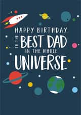 best dad Birthday Card 2574 created by Claire Giles