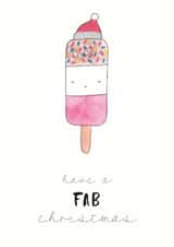 fab pun Christmas Card 6389 created by Nicole Julia