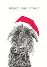 dog christmas Christmas Card 31702 created by Harriet Lowther