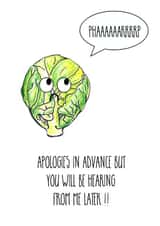 Cheeky bottomburp Christmas Card 32391 created by Adam Regester