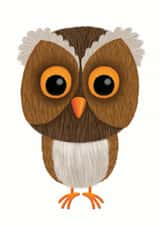 Halloween Owl Card 34055 created by Chris Embleton-Hall Illustration