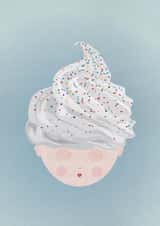 ice gilr Card 25055 created by Mie Frey Damgaard