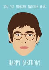 louis theroux Birthday Card 7336 created by Rumble Cards