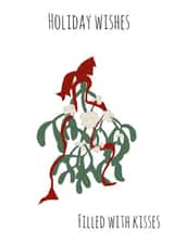 Christmas holly Card 33923 created by Nickolai & Jo