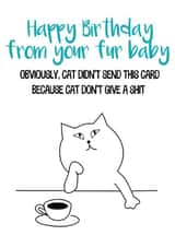 birthday card Card 33084 created by Flamingo Lingo by Jenny