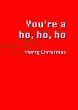 xmas funny Christmas Card 29532 created by Potty Mouth