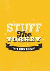 xmas turkey Christmas Card 31649 created by Lovely Cuppa