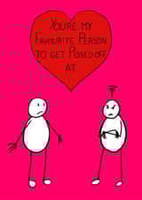 Couples Love Anniversary Card 34113 created by Curtis Allen