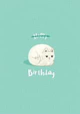 birthday cat Birthday Card 5046 created by Michelle Hird