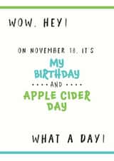 november 18th Card 27313 created by Need A Holiday?