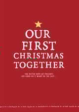 first husband Christmas Card 3685 created by Zoe Brennan