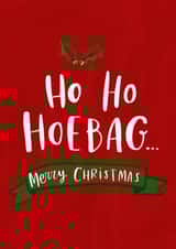funny rude Christmas Card 28561 created by Lucy Maggie Designs