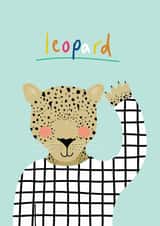 leopard children Card 28443 created by Hannah Stevens