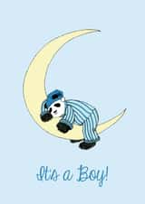 panda baby Card 23262 created by Karen Vaughan