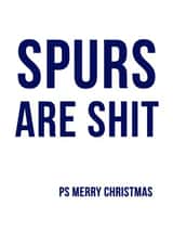 xmas spurs Christmas Card 11161 created by Offside Cards