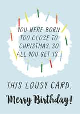 funny unisex Birthday Card 7580 created by Chelsey Adams