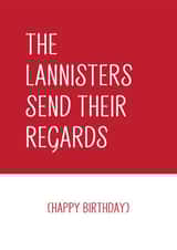 roose bolton Birthday Card 32085 created by Shutterjunkie