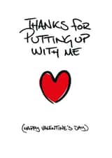 love friendship Valentines Day Card 32291 created by Phil Tessier