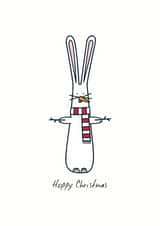 hoppy bunny Christmas Card 27358 created by Hoppy Bunnies