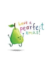 pear pearfect Christmas Card 27207 created by Odd Socks