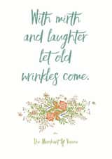 shakespeare themerchantofvenice Birthday Card 27779 created by Bookishly