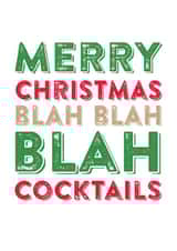 blah xmas Christmas Card 3530 created by Do You Punctuate?