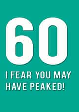 HUMOUR FUNNY Birthday Card 6575 created by Redback Cards