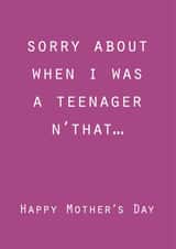love sorry Mothers Day Card 32292 created by Phil Tessier