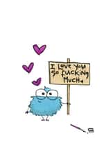 i love Card 33320 created by Sozzij Illustrations